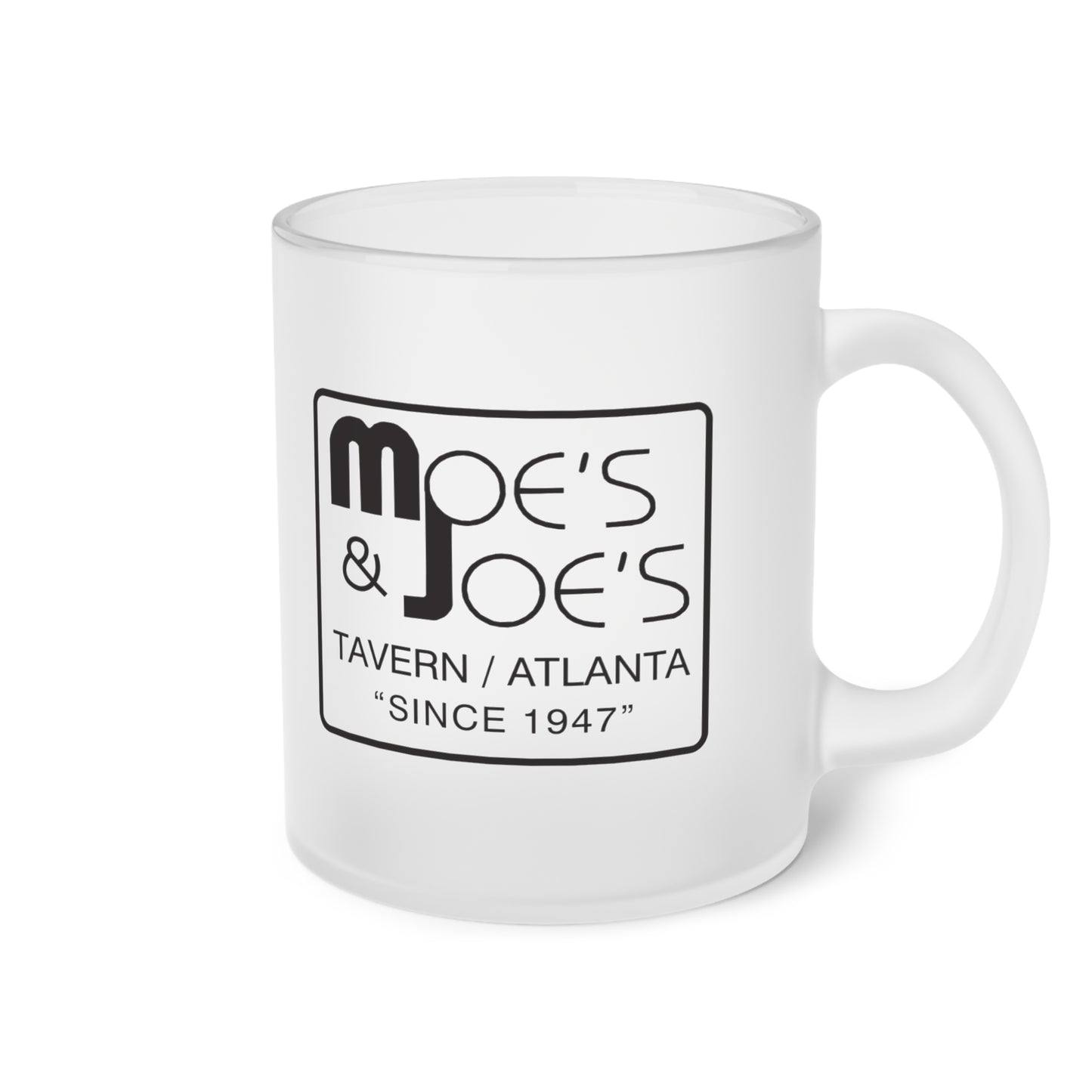 Frosted Glass Mug