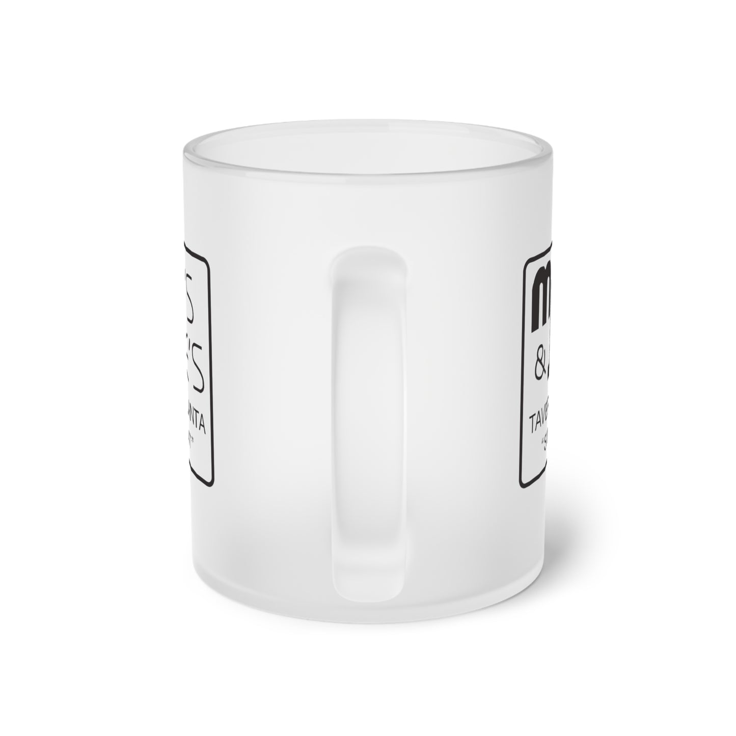 Frosted Glass Mug